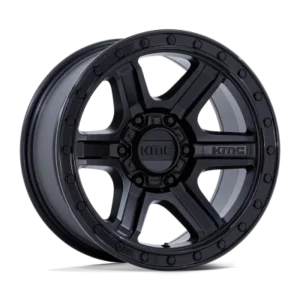 KM551 OUTRUN - 17 inch - 8.50 - Matte black w/ gloss black lip