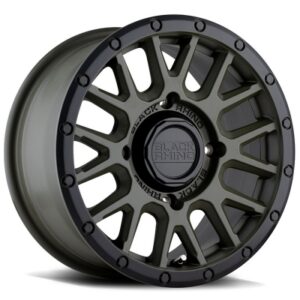 La paz utv - 15 inch - 7.00 - OD GREEN W/BLACK LIP EDGE