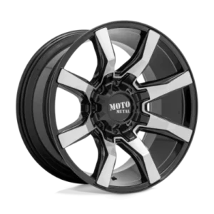 MO804 SPIDER - 20 inch - 10.00 - Gloss black machined