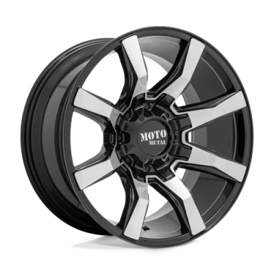 MO804 SPIDER - 20 inch - 10.00 - Gloss black machined