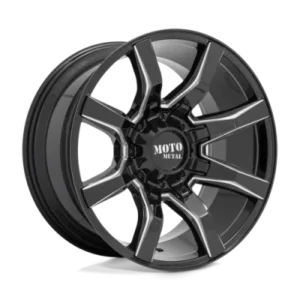 MO804 SPIDER - 20 inch - 10.00 - Gloss black milled