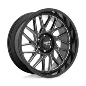 MO805 - 20 inch - 10.00 - Gloss black milled