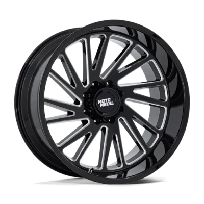 MO811 COMBAT - 24 inch - 12.00 - Gloss black milled