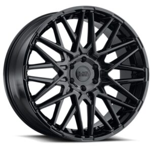MOROCCO - 22 inch - 10.00 - Gloss black