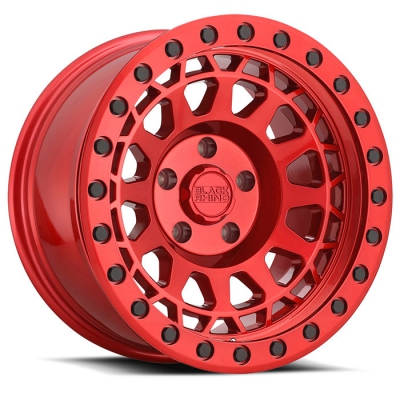 PRIMM - 18 inch - 9.50 - Candy red w/ black bolts