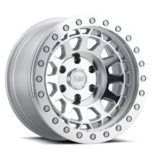 PRIMM BEADLOCK - 17 inch - 8.50 - Silver w/ mirror face & machined ring