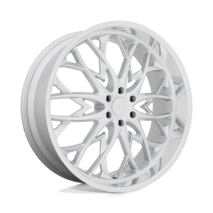 S264 OG - 24 inch - 10.00 - Silver w/ diamond cut lip