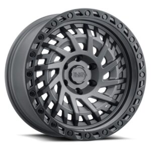 SHREDDER - 17 inch - 9.00 - Matte gunmetal w/ black ring