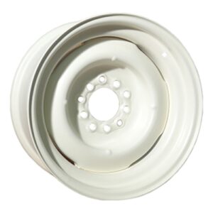 Wheel Vintiques Bare Gennie Hot Rod Steel Wheel - 15 inch - 8.00 - White Primer