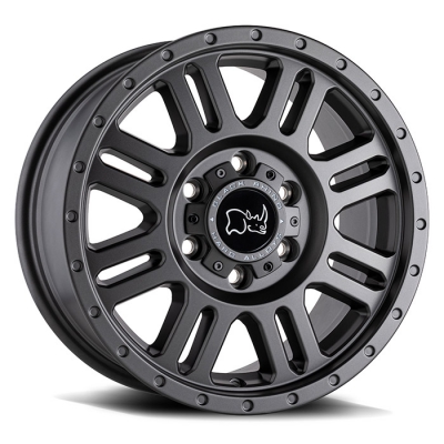 YELLOWSTONE - 17 inch - 8.00 - Matte gunmetal