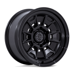 BR021 MONDO - 17 inch - 8.50 - Matte black w/ gloss black lip