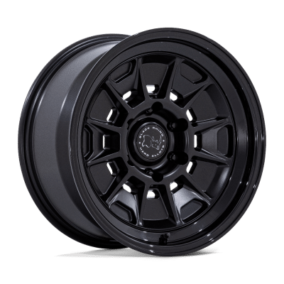 BR021 MONDO - 18 inch - 9.00 - Matte black w/ gloss black lip