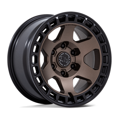 BR022 BAHARI - 17 inch - 8.50 - Burnt bronze w/ matte black lip