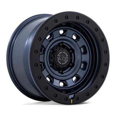 BR023 XPLORER - 17 inch - 9.00 - Metallic blue w/ matte black lip