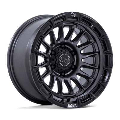 BR025 RIVAL - 17 inch - 9.00 - Matte gunmetal w/ matte black lip