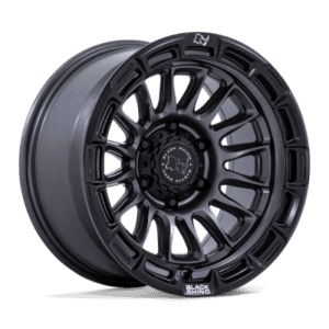 BR025 RIVAL - 17 inch - 9.00 - Matte gunmetal w/ matte black lip
