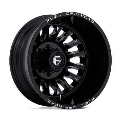 D868 ARC DUALLY - 22 inch - 8.20 - Gloss black milled