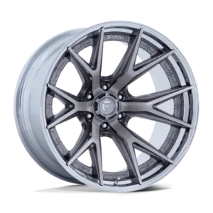 FC402 CATALYST - 20 inch - 9.00 - Platinum w/ chrome lip