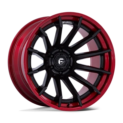 FC403 BURN - 20 inch - 9.00 - Matte black w/ candy red lip