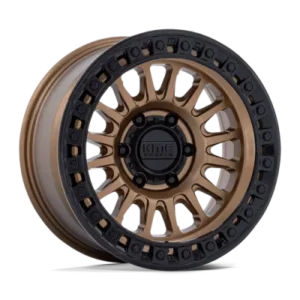 KM552 IMS - 18 inch - 9.00 - Matte bronze w gloss black lip