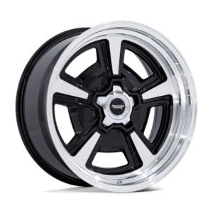VN517 MARAUDER - 20 inch - 10.00 - Gloss black machined w/ diamond cut lip