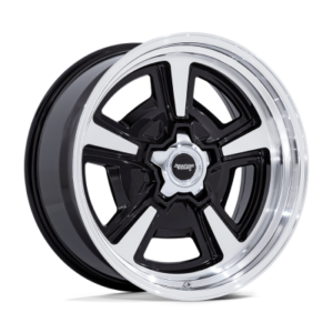 VN517 MARAUDER - 20 inch - 8.50 - Gloss black machined w/ diamond cut lip